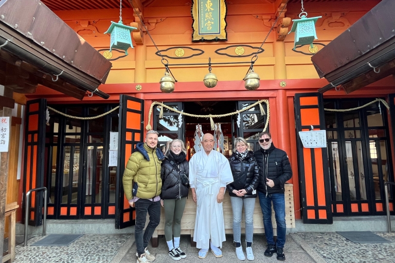 Hiroshima: Early Morning Trekking Tour with Tea Ceremony Outdoor Tea Ceremony