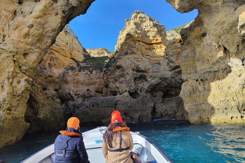 Lagos: Guidad solnedgångstur i Ponta da PiedadeDelad gruppresa