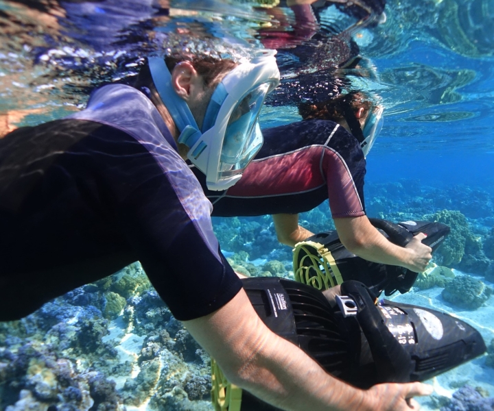 Moorea: tour di snorkeling in scooter marino