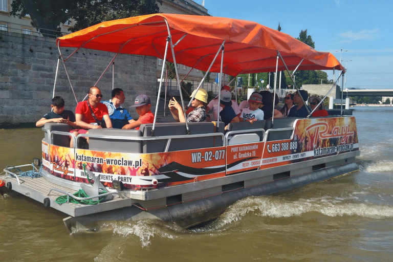 Rejs katamaranem po architekturze WrocławiaWrocław: rejs katamaranem i architektura