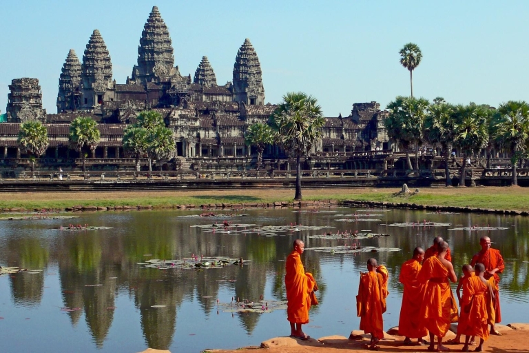 Angkor Wat: Ganztägige private Sonnenaufgangstour mit lokalem Guide