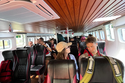 Fast Boat Transfer: Bangsal & Gili Islands ⇄ Nusa Penida The Tanis Fast Cruise: Bangsal & Gili Islands to Nusa Penida