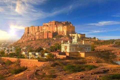 Jodhpur: City Tour by Three-Wheeler Tuk Tuk Tour With Driver with Hotel Pickup and Drop-Off