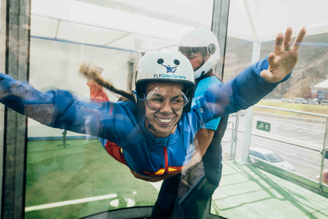 Gran Canaria: Indoor SkyDiving Experience 4-Flight Option