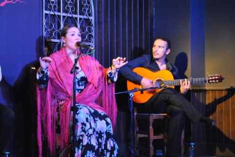 Madrid: Flamenco-workshop en show met diner en drankjes