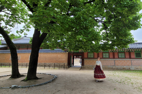 Seúl: Palacio Gyeongbokgung, Templo Jogyesa y CheongwadaeSeúl: Palacio Gyeongbokgung, Templo Jogyesa, Cheongwadae