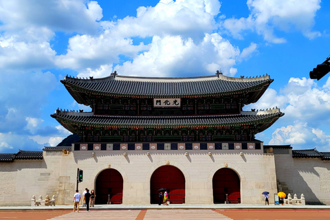 Séoul : palais Gyeongbokgung, temple Jogyesa et CheongwadaeSéoul : Palais Gyeongbokgung, Temple Jogyesa, Cheongwadae