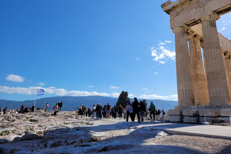 Atene: Tour guidato dell&#039;Acropoli e del Partenone con biglietti opzionaliTour di gruppo condiviso con biglietti d&#039;ingresso prioritari