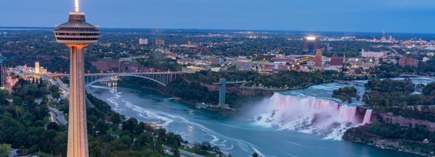 Niagara Falls: wandeltocht met toegangsticket Skylon Tower