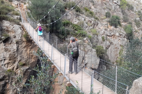 Chulilla : Ponts suspendus et canyon - Journée de randonnée privéeChulilla : visite des ponts suspendus - sept personnes