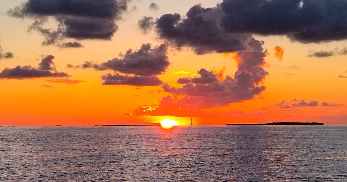 sunset tiki boat tour key west