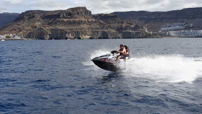 Puerto Rico de Gran Canaria: tour en moto de agua