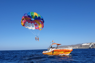Parachute ascensionnel à Gran Canaria