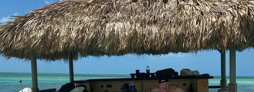 Key West : Bateau privé Tiki Bar et Mini Sandbar