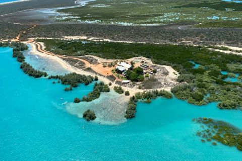 Broome: Helicopter Flight and Willie Creek Pearl Farm Tour