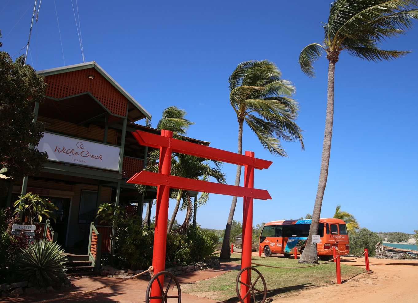 Broome: Helikopterflyvning og rundvisning på Willie Creek Pearl Farm