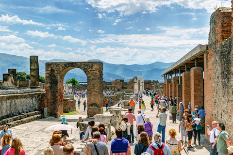 Pompei: tour privato con prelievo dall&#039;hotel e biglietto d&#039;ingresso