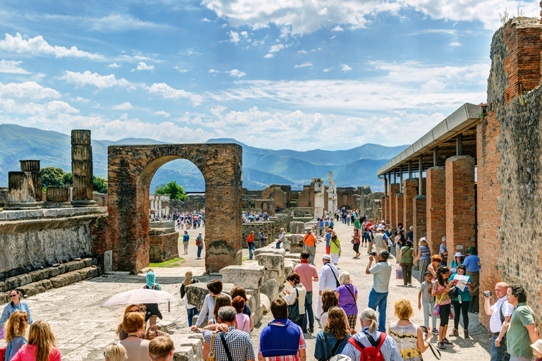 Pompei: tour privato con prelievo dall&#039;hotel e biglietto d&#039;ingresso