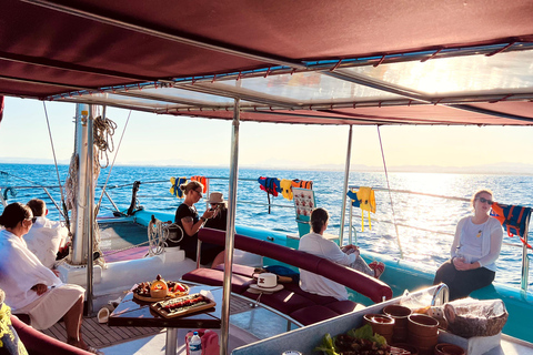 Hammamet: Catamaran Cruise with Swim Stop & Hotel Transfer Transfer from Hammamet