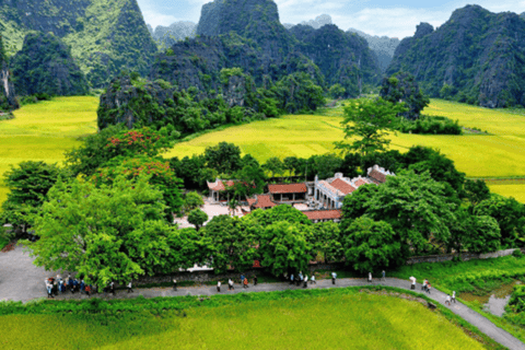 From Hanoi: Tam Coc, Hoa Lu & Mua Caves Full-Day Trip