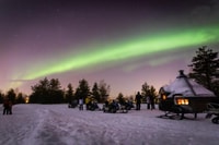 Levi, Snowmobile Northern Lights Hunting Trip With Campfire - Housity