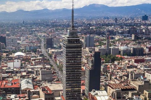 Mexico City: Latin American Tower and Bicentennial Museum