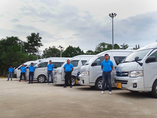 From Khao Lak: to Phuket Airport by Minibus