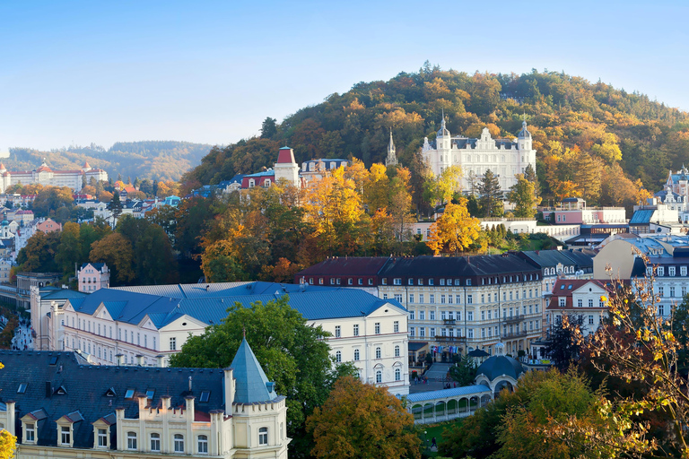 From Prague: Karlovy Vary and Loket Excursion (Optional Castle) Sightseeing Tour in Spanish - WITH ADMISSION