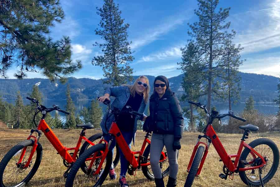 Coeur d'Alene: E-Bike-Verleih. Foto: GetYourGuide