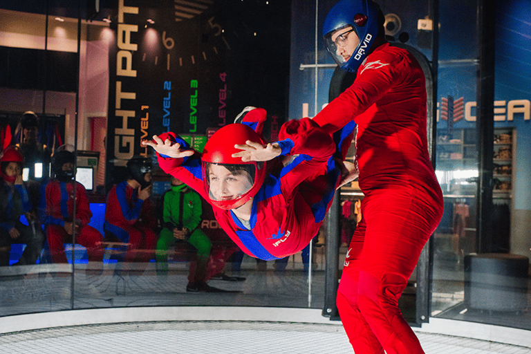 Expérience de baptême de l'air iFLY Portland