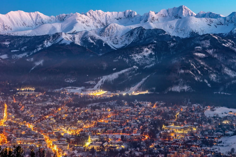 Vanuit Krakau: Zakopane dagvullende tour en thermale badenZakopane en thermale baden