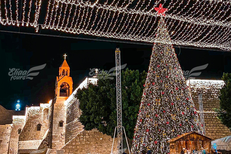 Vigilia di Natale: Gerusalemme e Messa a BetlemmePrelievo da Gerusalemme