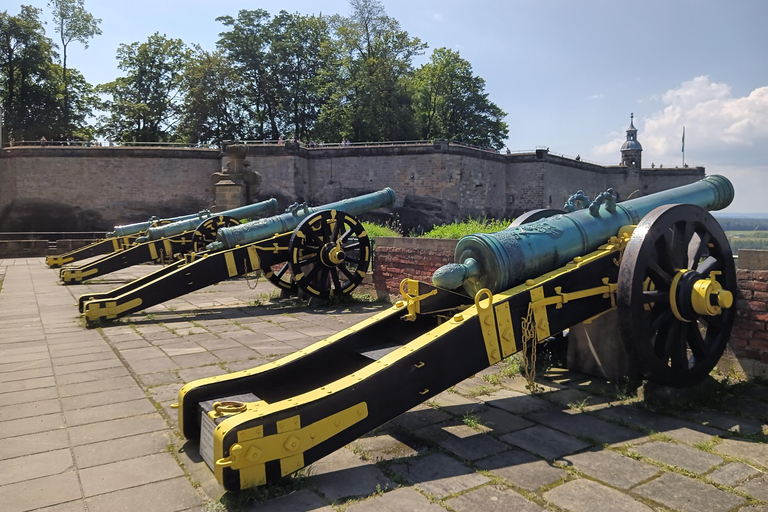 From Dresden: Table mountains Lilienstein & Königstein tour