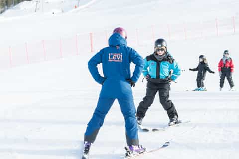 From Levi: 3-hour Forest Skiing Tour with Hot Drink