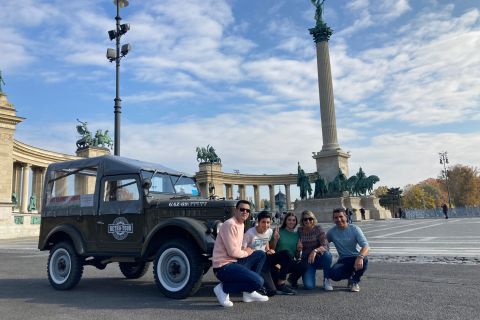 Budapest: Tour mit einem russischen Militär-Jeep
