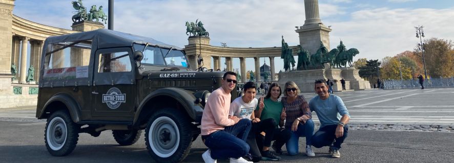 Budapest: Tour mit einem russischen Militär-Jeep