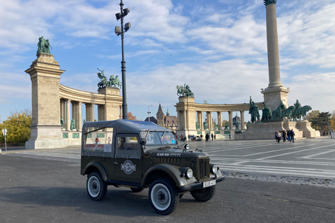 Tour de 3 horas por Budapest con jeep ruso