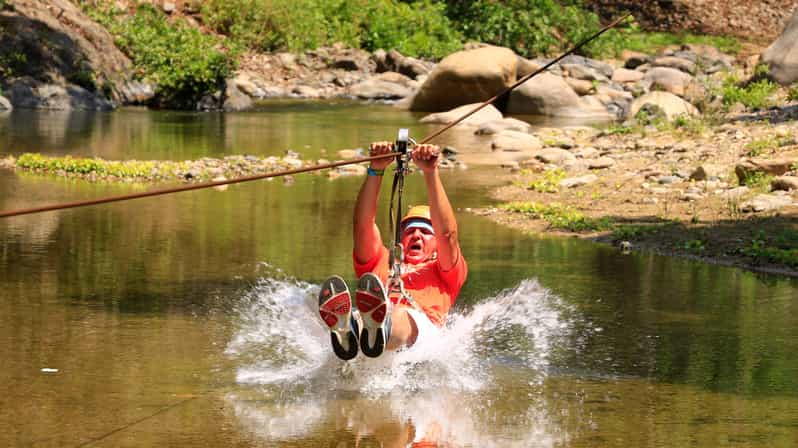 Puerto Vallarta Canopy River Zip Line Tour Met Mule Ride Getyourguide