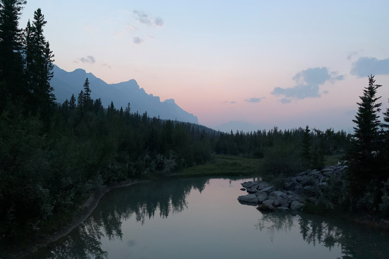 Banff: tour a pie al atardecer