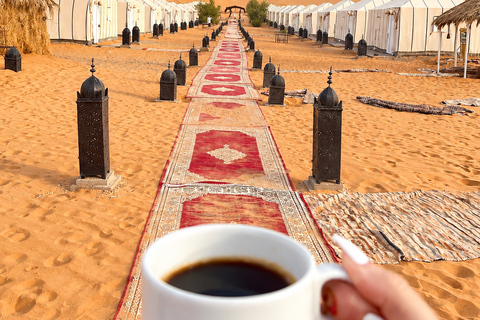 Marrakesh: Sahara Desert Tour From Marrakech 3D2N & Glamping Private Luxury Tour