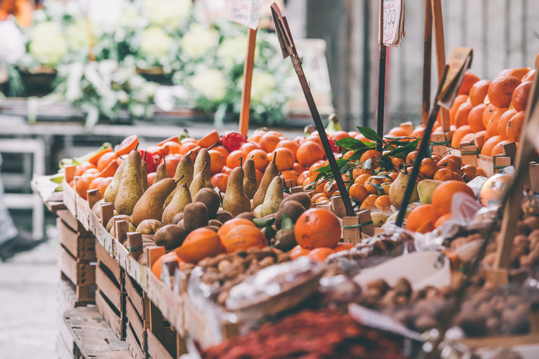 Pompéi : visite du marché et repas de 4 plats