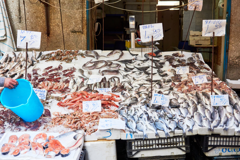 Pompéi : visite du marché et repas de 4 plats