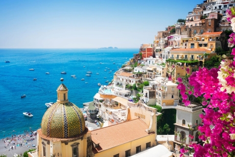 Ab Neapel: Gruppenreise nach Pompeji, Sorrento und PositanoTour mit Transfer vom Ramada by Wyndham Naples Hotel