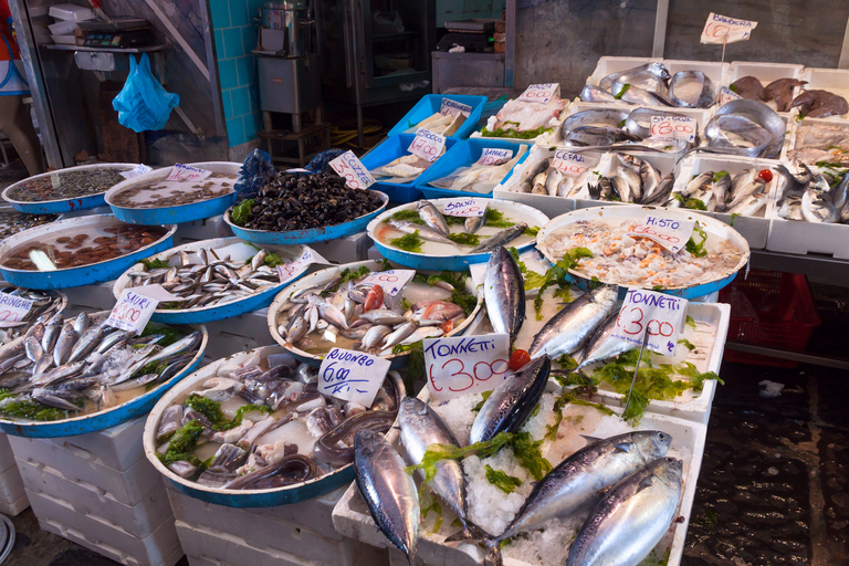 Vico Equense: visita al mercado, clase de cocina casera y cena