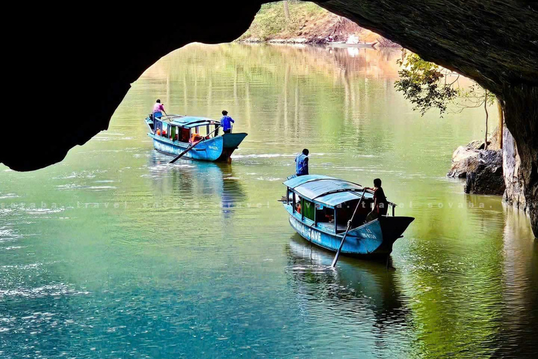 Phong Nha Cave & Paradise Cave: Guided Tour Boat & Explore Group Tour with Drop-Off in Hue