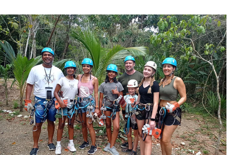 Cave Tubing and Zipline Adventure