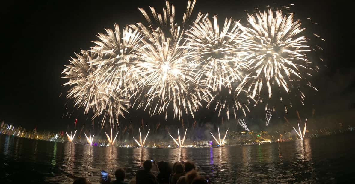 Cannes: Festival of Pyrotechnic Art Fireworks from the water  GetYourGuide