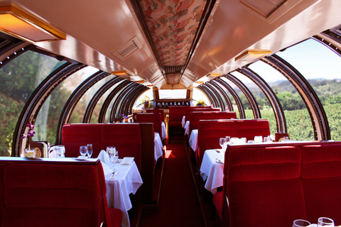 Napa Valley Wine Train: Vista Dome Lunch or Dinner Dinner Option