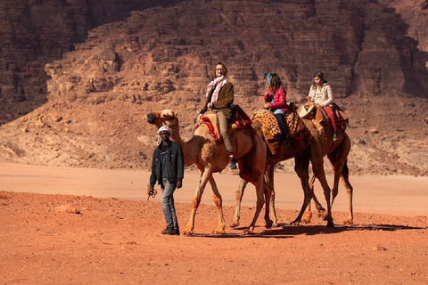 Petra: Wadi Rum Transfer with Optional Camp Stay/Jeeb Tour PETRA TO WADIRUM JEEP 4HOURS In WadiRum