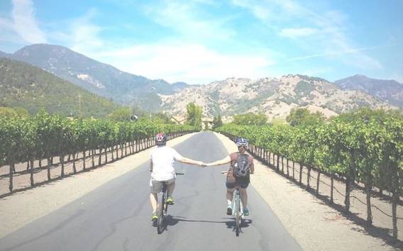 Sonoma County: Weinprobe und Radfahren in Healdsburg
